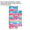 EVERYDAY KIDS Nap Mat with Removable Pillow - Unicorn Dreams - Carry Handle with Straps Closure, Rollup Design, Soft Microfiber for Preschool, Daycare, Travel Sleeping Bag - Ages 3-6 Years view 4