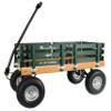Berlin Flyer Sport Kid's Wagon - Model F410 - Amish Made in Ohio, USA - 10" No-Flat Tires (Hunter Green) view 1