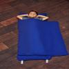 EVERYDAY KIDS Nap Mat with Removable Pillow - Navy - Carry Handle with Straps Closure, Rollup Design, Soft Microfiber for Preschool, Daycare, Travel Sleeping Bag - Ages 3-6 Years view 1