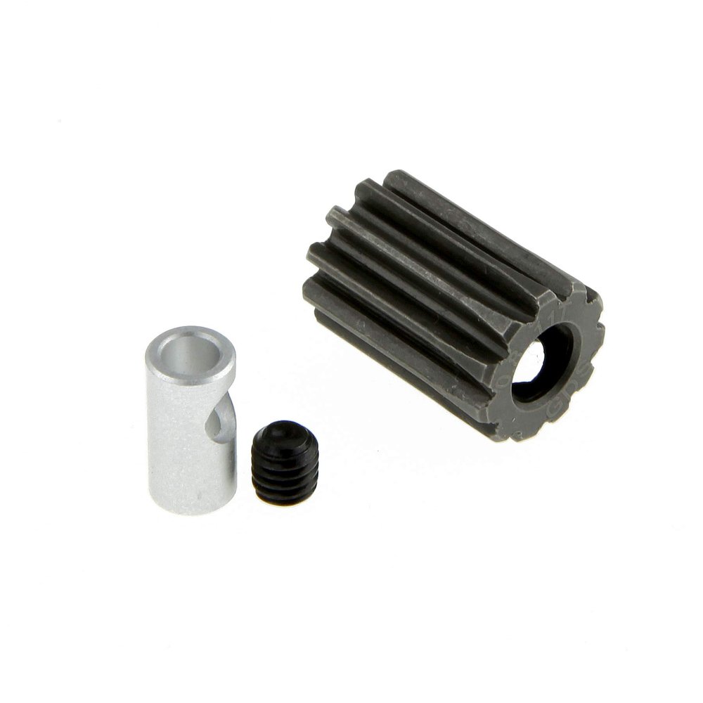 GDS Racing M0.8 Steel Pinion Gear for RC Model Car 1/8"(3.175mm) and 5mm Shaft (11T)