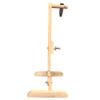 WoodWell 20 Inch Tabletop Spinning Prize Wheel w/Wood Stand | Dry Erase | 12 Customizable Slots | Casino Games | Family Night | Classrooms | with Markers and Eraser view 4