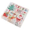 100pcs Christmas Paper Napkin Disposable Party Napkins Party Tableware Tissue for Xmas Table Decor Birthday Wedding Party Favors - Style A view 3