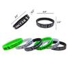CupaPlay 24 PCS Soccer Motivational Silicone Wristband - Personalized Rubber - Sports Prizes -Birthday Party Goodie Bag Stuffers - Carnival/Events/Teacher view 3