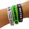CupaPlay 24 PCS Soccer Motivational Silicone Wristband - Personalized Rubber - Sports Prizes -Birthday Party Goodie Bag Stuffers - Carnival/Events/Teacher view 4