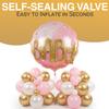 Anagram Oh, Baby Pink Jumbo Mylar ~ 30" view 3