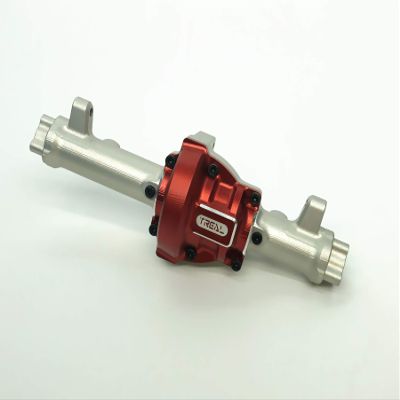 Treal Aluminum 7075 Diff Housing Center Gearbox Housing for Redcat Gen8 RER11405 (Silver)