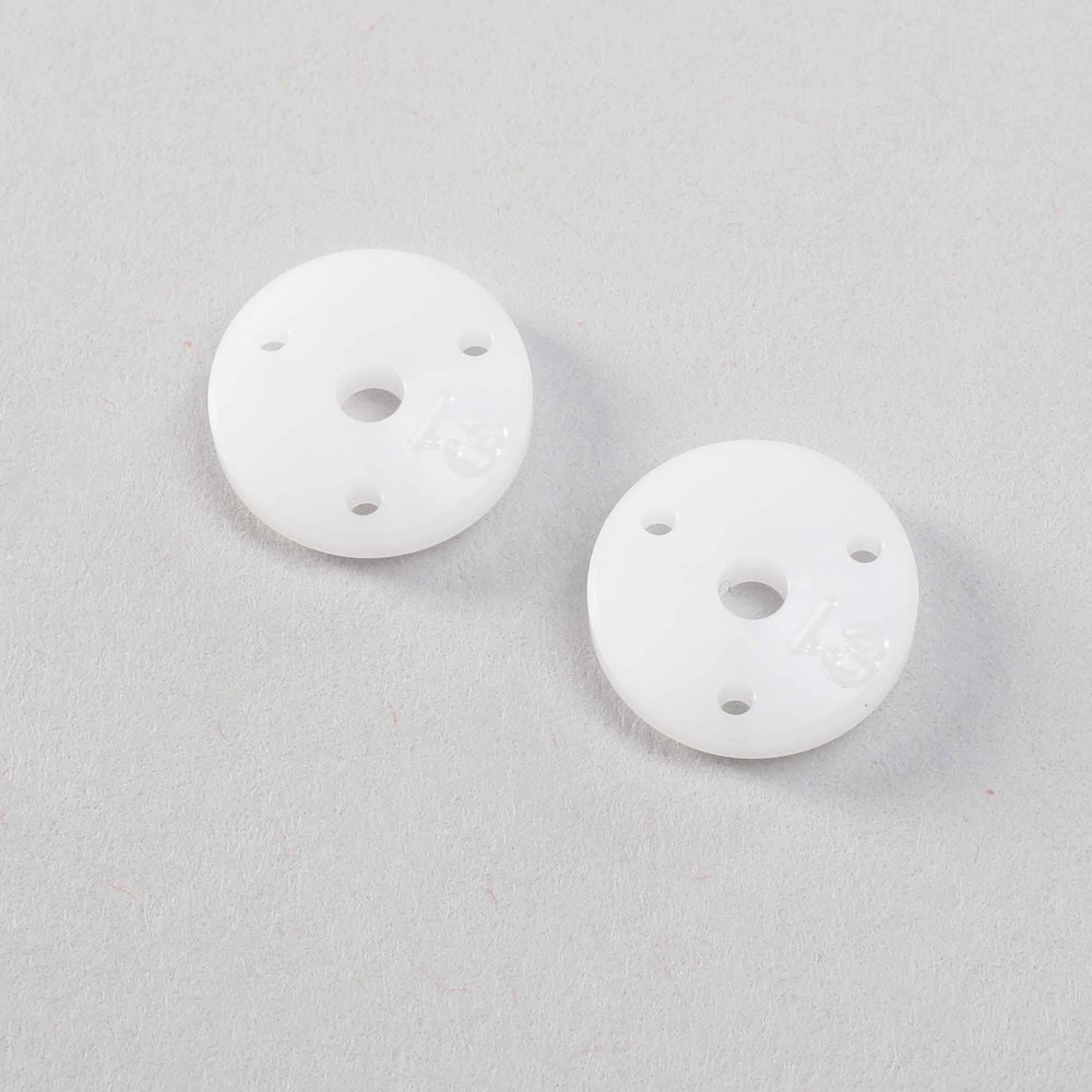 Team Losi Racing Machined Shock Pistons, Thin 3 x 1.3mm G3 (2), TLR333019