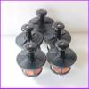 5pcs Coppered 360Prism for Trimble Robot Surveying Instruments 5/8" x11 thread view 3