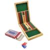 My Personal Memories Custom Engraved Classic Wood Complete Cribbage Board Game Set with Cards, Nobs, Card Storage - Personalized Travel Cribbage Gift view 2