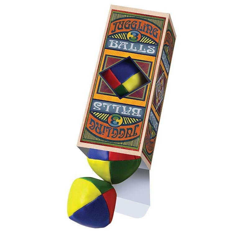 House of Marbles (3) Juggling Balls- Multi-Color