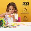 500 Glow Sticks Party Pack Necklaces And Bracelets - Ultra Bright Glow in The Dark Party Supplies, Bulk 8 Mixed Colors 200 Sticks And 300 Accessories - for Halloween, Christmas, Birthday view 2