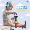 Mumba Baby Ear Protection Noise Cancelling Headphones for Babies and Toddlers Baby Earmuffs - Ages 3-24+ Months view 2