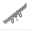 Aluminum Rear Bumper Mount + D-Rings + Tow Hook For Traxxas TRX-4 Chevrolet K5 Blazer (82076-4) - 3Pc Set Gray Silver view 1