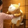 ERDAO Shiba Inu Plush Pillow,Soft Corgi Stuffed Animals Toy Cute Sleeping Puppy Doll Gifts for Kids (Smiling Eyes, 29.5 inch) view 3