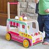 Fat Brain Toys Scoop 'n Scoot Ice Cream Walker - Wooden Pretend Playset for Toddlers view 4