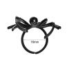 Boao Spider Style Toy Rings Bulk Party Favors, Plastic Adjustable Spider Style Rings for Goodie Bag Fillers, Cupcake Toppers, Birthday Party Decorations(Black) view 2