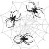 Boao Spider Style Toy Rings Bulk Party Favors, Plastic Adjustable Spider Style Rings for Goodie Bag Fillers, Cupcake Toppers, Birthday Party Decorations(Black) view 3