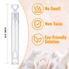 GIFTEXPRESS 96 pcs 4.2" White Heart Bubble Wands, Party Favors for Weddings Supplies, Valentine's Day, Party and Anniversaries (96 Pack) view 3