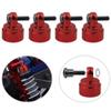 Aluminum Shock Caps (fits Ultra Shocks) Replacement of 3767A 3767X for Traxxas RC Car,Set of 4 (Red) view 3