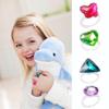 RICHNESS Little Girl Jewel Rings Kids Gift Play Rings in Multiple Shapes and Colors Princess Pretend Play Jewels Box Packed 12pcs  view 2