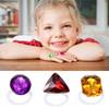 RICHNESS Little Girl Jewel Rings Kids Gift Play Rings in Multiple Shapes and Colors Princess Pretend Play Jewels Box Packed 12pcs  view 3