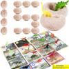 DinoMax Dinosaur Eggs for Kids - Educational Dig Kit with 15 Dinosaur Eggs, Toys, Learning Cards and Excavation Tools - Science Gifts for Easter's Boys & Girls view 1