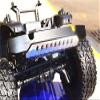 Aluminum Front Bumper + Skid Plate For Traxxas TRX-4 Mercedes-Benz G500 (82096-4) / TRX-6 Mercedes-Benz G63 (88096-4) - 1 Set Black view 2