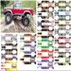 Body Decal Sets for Element RC Enduro Sendero 1/10 Scale Radio Controlled Rock Crawler (Drop Down Flames (Orange on Red)) view 1