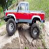 Body Decal Sets for Element RC Enduro Sendero 1/10 Scale Radio Controlled Rock Crawler (Drop Down Flames (Orange on Red)) view 2