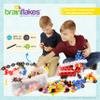 Brain Flakes 2500 Piece Build 'n' Build Kit - A Creative and Educational Alternative to Building Blocks - Wheel Pieces and Special Parts Included - A Great Stem Toy for Both Boys and Girls view 3