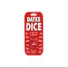 Gift Republic Date Dice, Red view 1