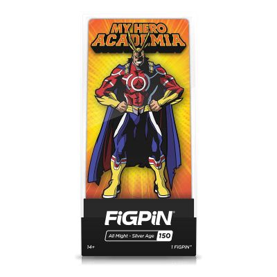 FiGPiN My Hero Academia: All Might - Collectible Pin with Premium Display Case - Not Machine Specific