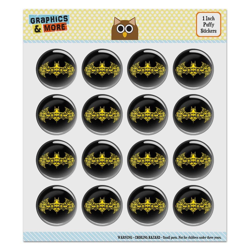 Batman Batman Icons Logo Puffy Bubble Dome Scrapbooking Crafting Sticker