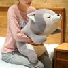 ERDAO Husky Plush Pillow,Huskie Stuffed Animal Toy Puppy Throw Pillow for Kids and Adults (29.5 inch) view 4