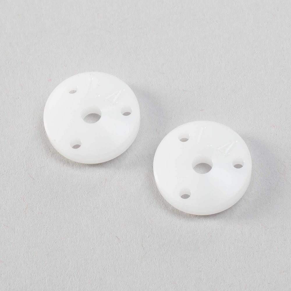 Team Losi Racing Machined Shock Pistons, Thin 3 x 1.4mm G3 (2), TLR333020
