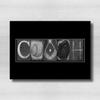 Baseball Coach Gift, Gift for Baseball Coach, Players can sign the black area with a silver or gold marker, 8x10 photo PRINT view 2