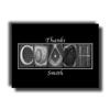 Baseball Coach Gift, Gift for Baseball Coach, Players can sign the black area with a silver or gold marker, 8x10 photo PRINT view 4
