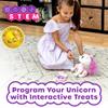 Power Your Fun Robo Pets Unicorn Toy for Girls and Boys - Remote Control Robot Toys with Interactive Hand Motion Gestures, STEM Programmable Treats, Walking, Dancing Robot Unicorn Kids Toy (Pink) view 4