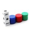 Befantasway Right Left Center Dice Game Set with 3 Dices& 36 Chips - Colorful view 2