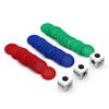 Befantasway Right Left Center Dice Game Set with 3 Dices& 36 Chips - Colorful view 3