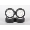 60D Type A Pre-Mounted - Hard Foam Insert (4pcs) TCS Spec Tire / Tamiya / 1029 view 1