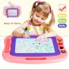 Wellchild Magnetic Drawing Board,Toddler Toys for Girls Boys 3 Year Old Gifts, Magnetic Doodle Board for Kids, Large Etch Magnet Sketch Doodle Pad, Christmas Easter Birthday Gifts for Kids view 3
