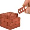Acacia Grove Mini Red Bricks, 1:6 Scale (32 Pack) view 1