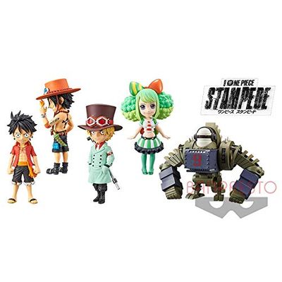 Banpresto ONE PIECE STAMPEDE World Collectable Figure Figurine 7cm vol.3 6set