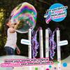 WOWMAZING Giant Bubble Kit: Unicorn - Incl. Wand, 2 Big Bubble Concentrate Pouches and 8 Sun-Activated Magical Stickers | Outdoor Toy for Kids, Girls | Bubbles Made in The USA - Unicorn Kit view 4