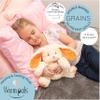 1i4 Group Bashful Bunny Microwavable Easter Stuffed Animal, Weighted Heatable and Coolable Lavender Scented Plush for Kids and Adults, 1.5 lb, Warm Pals view 2