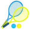 TychoTyke Kids Tennis Racket Play Set 2 Matching Balls Outdoor Exercise Playtime view 4