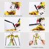 VanSP 15x9.5inch Perfect Works of Art Shadow Hand Puppets Chinese Shadow Play Doll Shadow Puppet with Operating Lever-Best Finger Puppets Handicraft Sty17 view 4