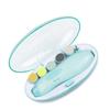 Baby Nail Trimmer, Safe Electric Nail Clippers Kit with Light for Newborn Infant Toddler Kids Toes and Fingernails - AA Battery Operated (Not Included) view 1
