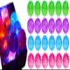 JA-RU Light Up Spiky Balls for Kids (24 Pack)  Light Up Bouncy Balls, Spiky Fidget Toys for Stress Relief, Sensory Bin Filler, Bulk Party Favors, & Classroom Prizes. 695-24p view 3
